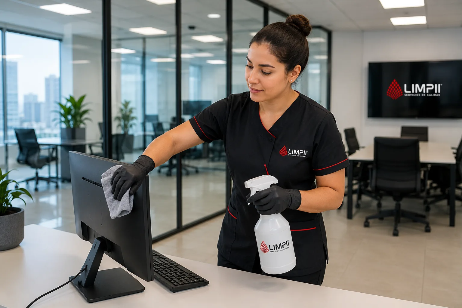 Limpieza de puestos de trabajo